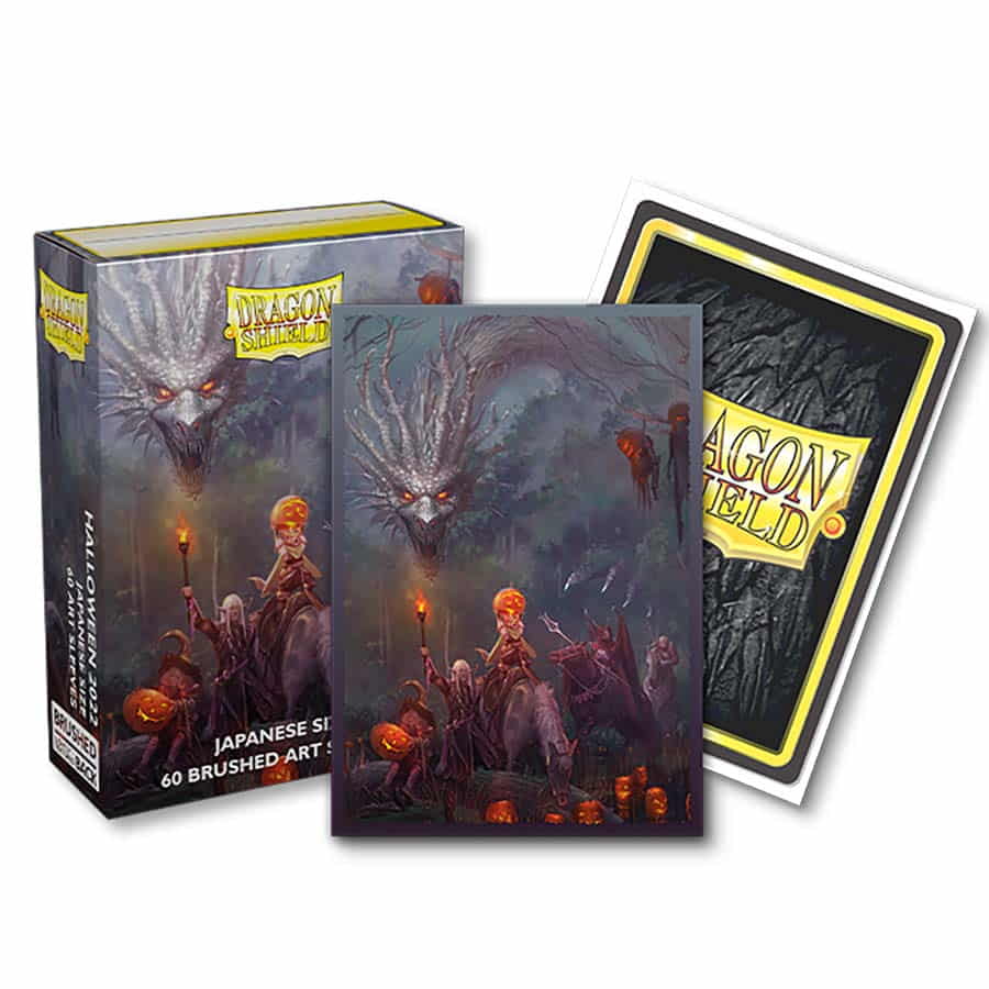 DRAGON SHIELD SLEEVES: BRUSHED ART JAPANESE: HALLOWEEN 2022 (BOX OF 60)
