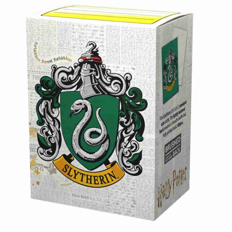 Dragon Shield Brushed Art Sleeve - 'Slytherin' 100ct