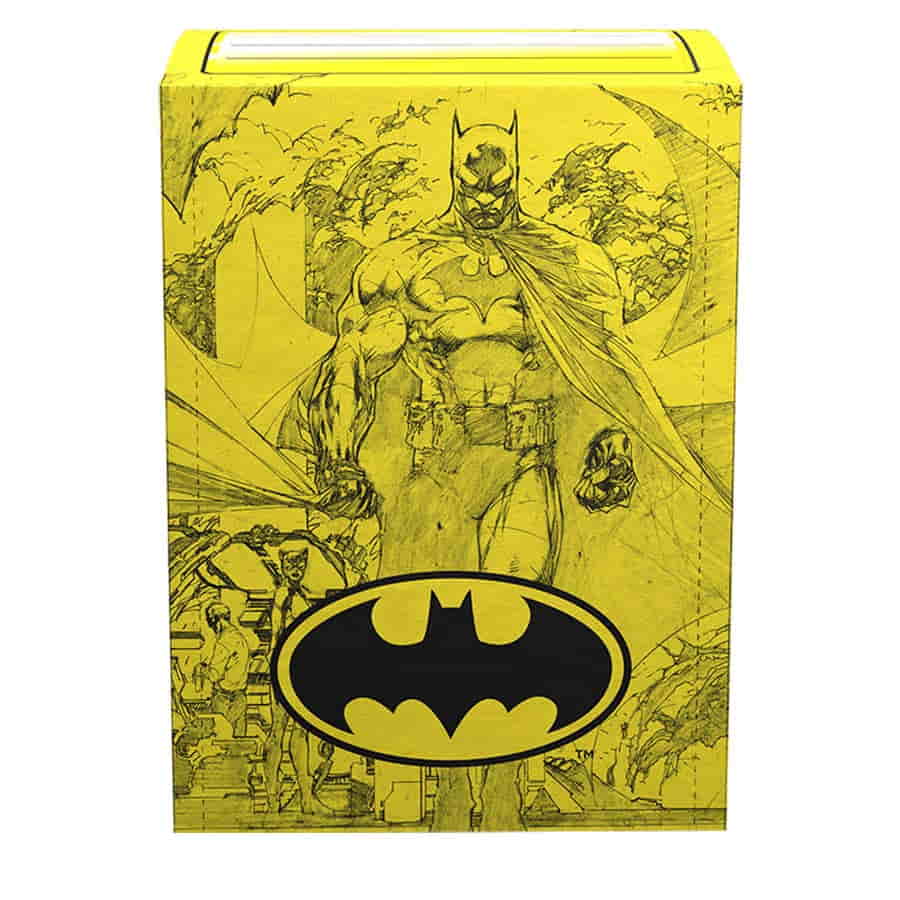 DRAGON SHIELD SLEEVES: MATTE DUAL ART: BATMAN CORE (100CT)
