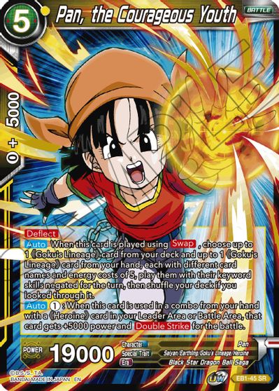 Pan, the Courageous Youth (EB1-045) [Battle Evolution Booster]