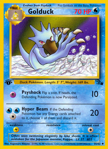 Golduck (35/62) [Fossil 1st Edition]
