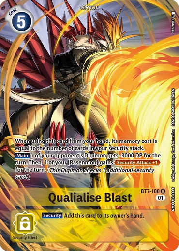 Qualialise Blast [BT7-100] (Summer 2022 Dash Pack) [Next Adventure Promos]