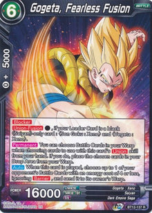 Gogeta, Fearless Fusion (BT12-137) [Vicious Rejuvenation]
