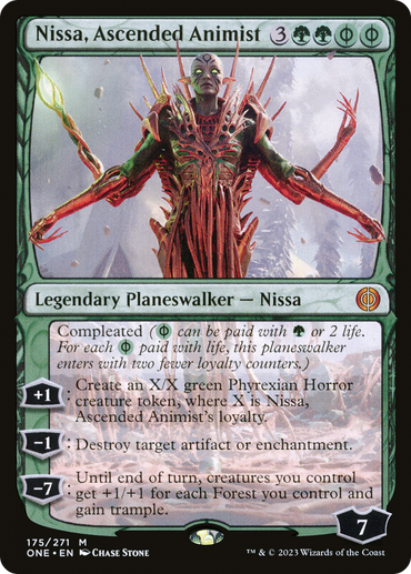 Nissa, Ascended Animist [Phyrexia: All Will Be One]