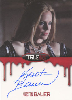 True Blood Premiere Edition Autograph Card by Kristin Bauer as Pam