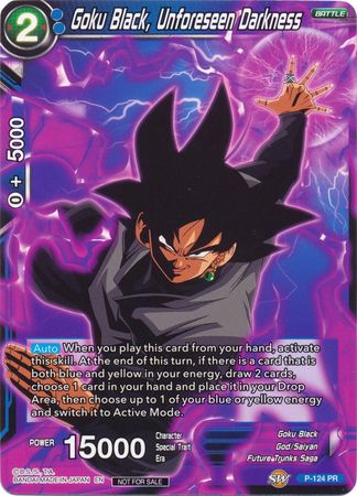 2021 Dragon Ball Super Goku Black, Unforeseen Darkness PR PSA online 10 GEM MINT