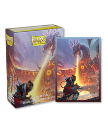 Dragon Shield Japanese Brushed Art Sleeve -  ‘Bolt Reaper‘ 60ct