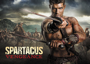 Spartacus Vengeance 2013 CT1 Plastic Poster Box Topper Chase Card