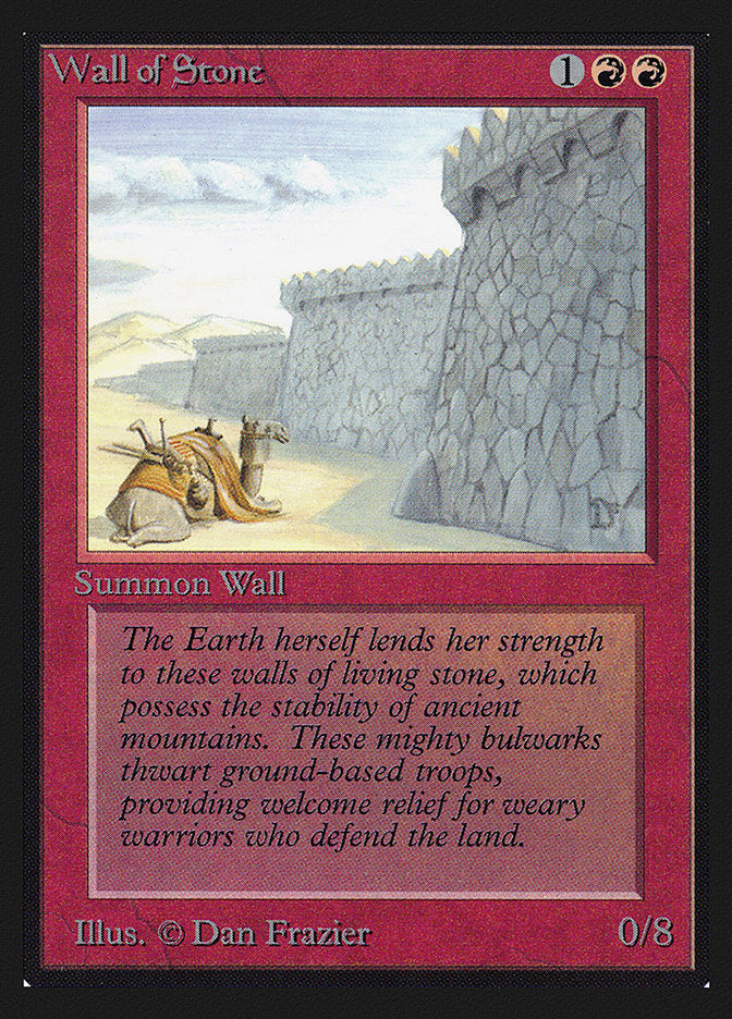 Wall of Stone [International Collectors' Edition]