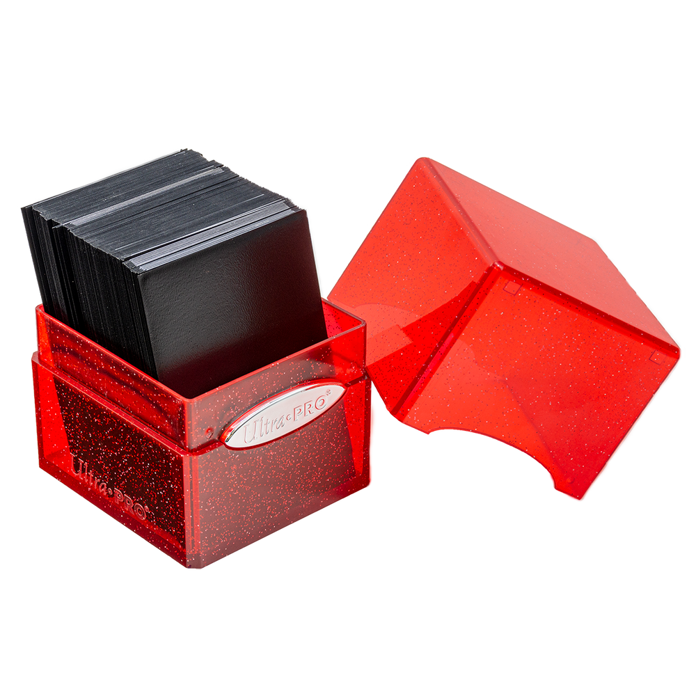Ultra PRO: Satin Cube - Glitter Red
