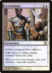 Mobilization (Premium Foil) [Tenth Edition]