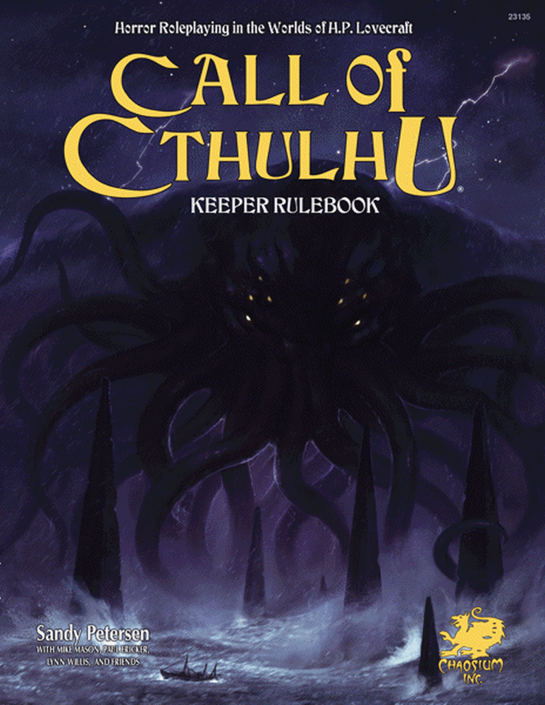 Call of Cthulhu RPG: 7th Edition - Keeper Rulebook