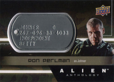 Alien Anthology Space Marine Dog Tag dT-JO Ron Perlman as Johner