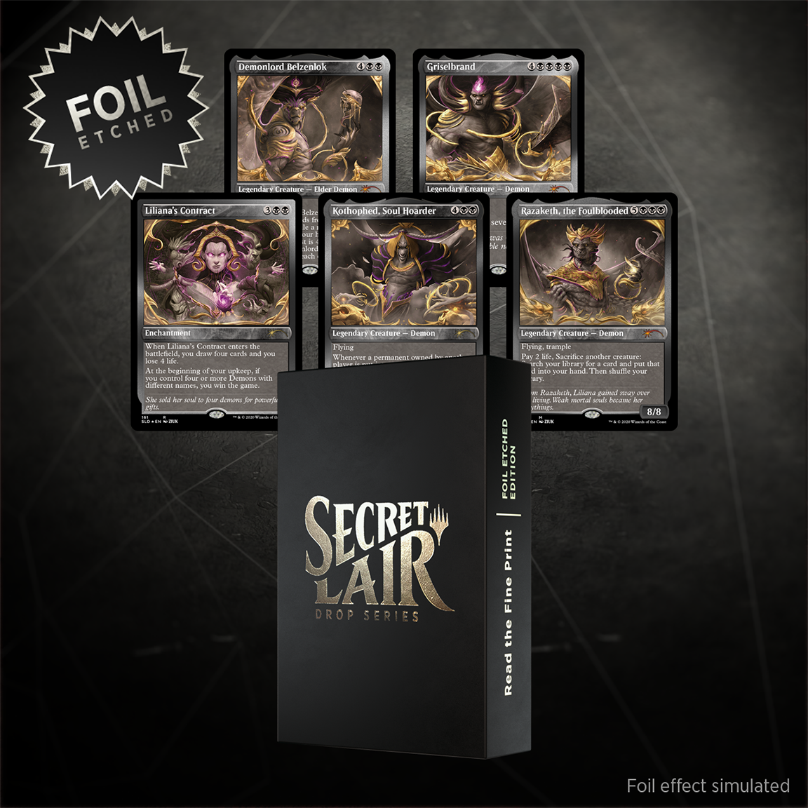 Secret Lair: Drop Series - Read the Fine Print (Foil Etched Edition)
