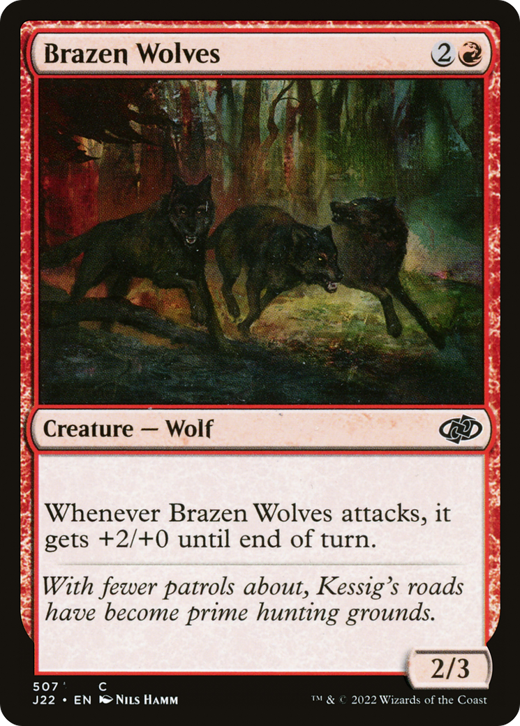Brazen Wolves [Jumpstart 2022]