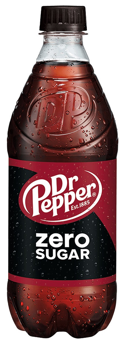 Dr Pepper Made with Sugar, 8 fl oz glass bottles, 6 pack