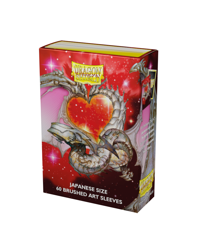 Dragon Shield Ds60j Brushed Art - Valentine Dragon 2022