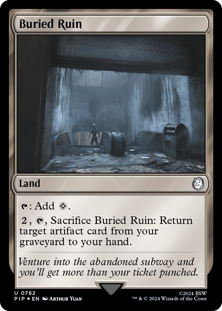 Buried Ruin (Surge Foil) [Fallout]