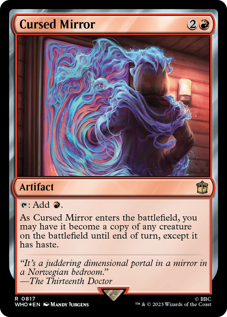 Cursed Mirror (Surge Foil) [Doctor Who]