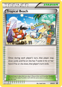 Tropical Beach (BW28) [Black & White: Black Star Promos]