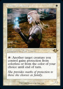 Giver of Runes (Retro Foil Etched) [Modern Horizons]