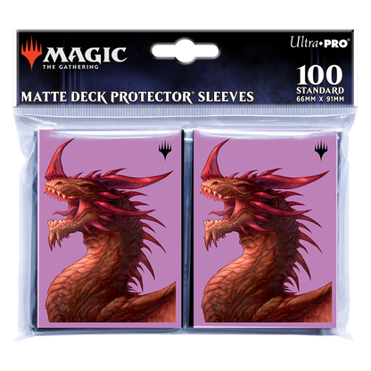 Ultra PRO: Standard 100ct Sleeves - Commander Masters (The Ur-Dragon)