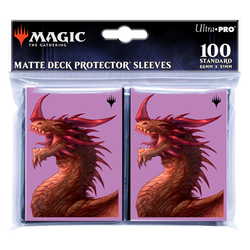 Ultra PRO: Standard 100ct Sleeves - Commander Masters (The Ur-Dragon)