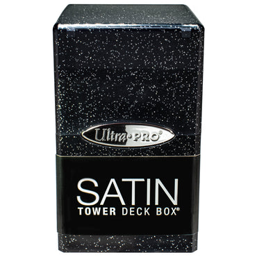 Ultra PRO: Satin Tower - Glitter Black