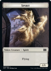 Bear // Spirit (008) Double-Sided Token [Double Masters 2022 Tokens]