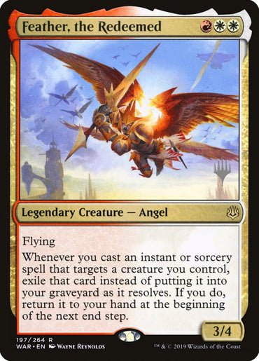 Feather, the Redeemed (Promo Pack) [War of the Spark Promos]