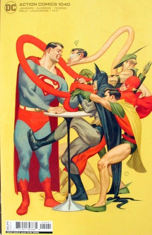 Action Comics #1040 Cover B Julian Totino Tedesco Card Stock Variant