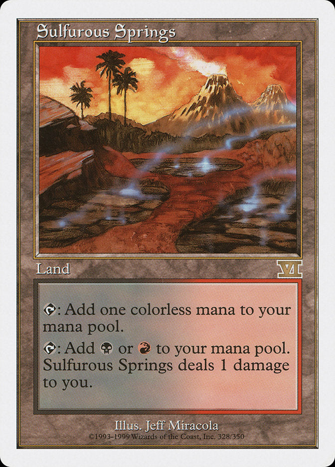 Sulfurous Springs [Classic Sixth Edition]