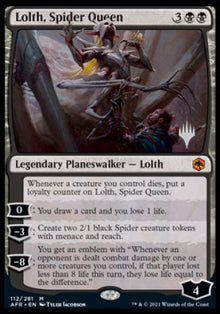 Lolth, Spider Queen (Promo Pack) [Dungeons & Dragons: Adventures in the Forgotten Realms Promos]