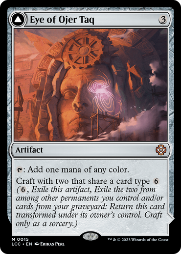 Eye of Ojer Taq // Apex Observatory [The Lost Caverns of Ixalan Commander]
