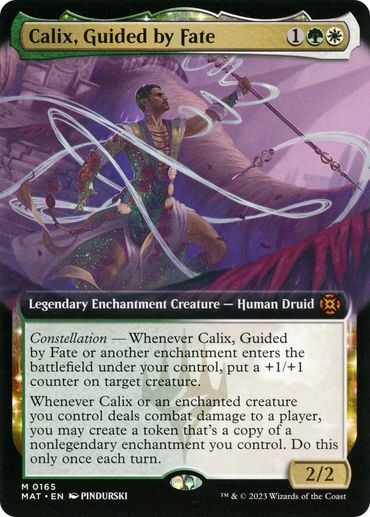 Calix, Guided by Fate (Extended Art) [March of the Machine: The Aftermath]