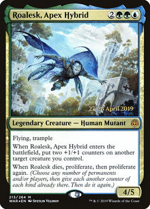 Roalesk, Apex Hybrid [War of the Spark Prerelease Promos]