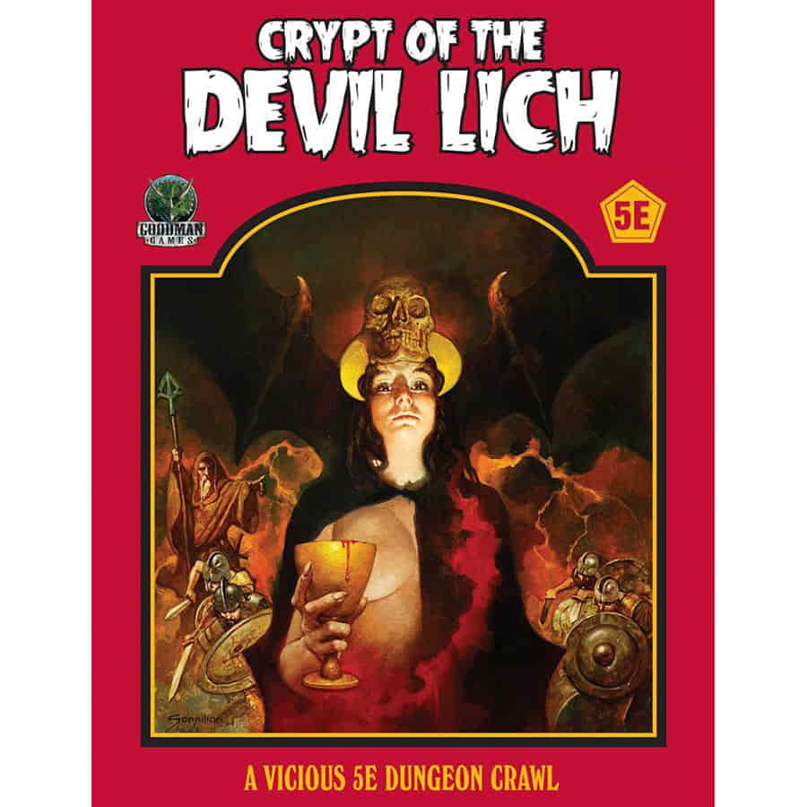 5th Edition Roleplaying: Crypt of the Devil Lich