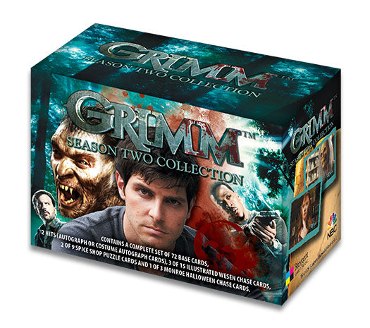Grimm Season 2 Factory Sealed Card Set Box with Autograph