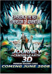 Journey to the Center of the Earth 3D Complete 50 Card Basic Set