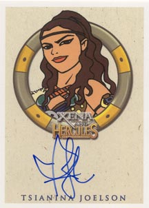 Xena & Hercules The Animated Adventures Tsianina Joelson Autograph Card
