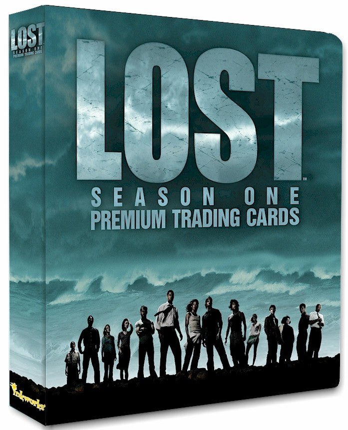 Lost TV Season 1 Trading Card Binder with Sell Sheet