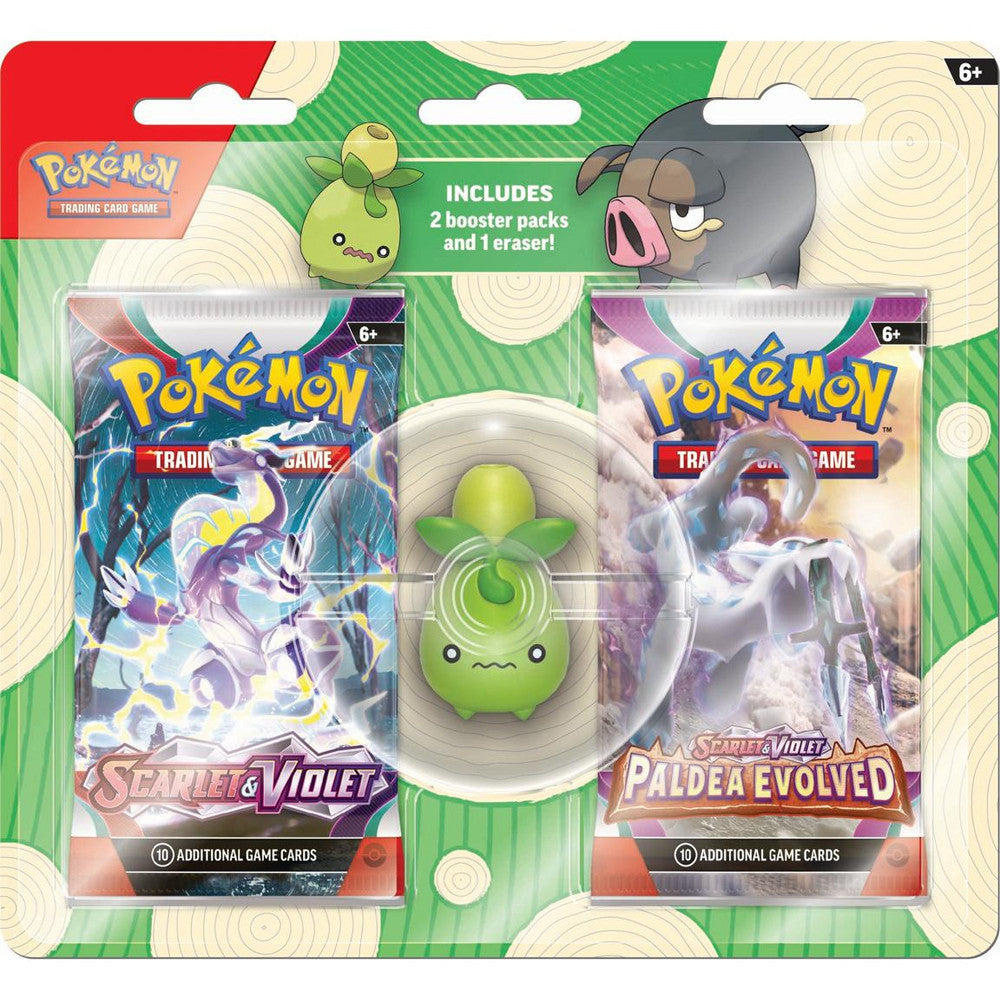 Pokemon TCG: Back to School 2023 Eraser Blister(Smoliv)