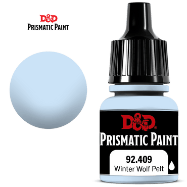D&D Prismatic Paint: Winter Wolf Pelt