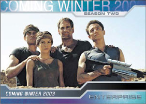 Star Trek Enterprise Season 2 P1 Promo Card