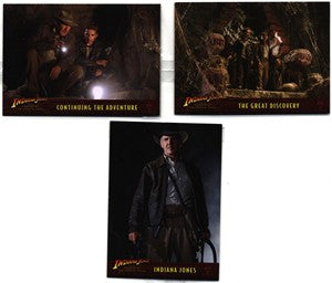 Indiana Jones Heritage Crystal Skull Promo Card Box Topper Set