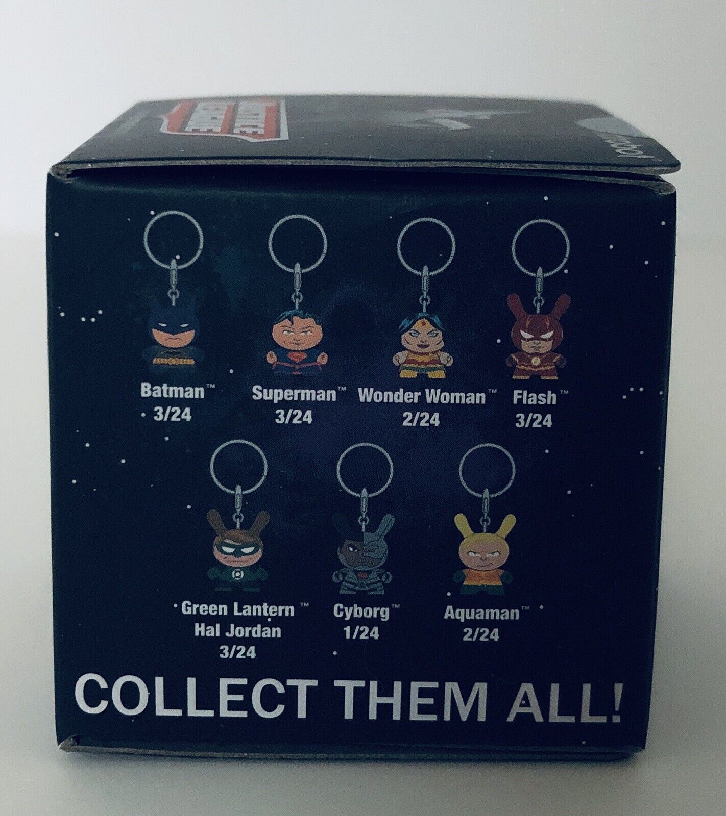 DC Justice League Kidrobot Blind Box Vinyl Keychain