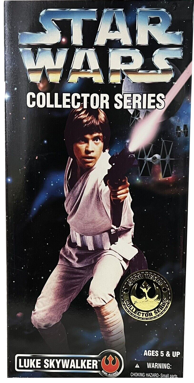 1996 Hasbro Star Wars Collector Series Luke Skywalker Action Figure Doll 12 Inch