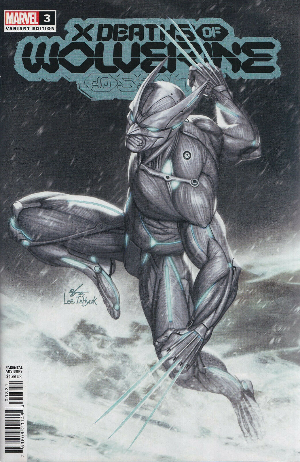 X Deaths Of Wolverine #3 (Of 5) Inhyuk Lee Omega Spoiler Variant