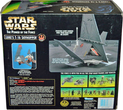 1996 Star Wars Power of the Force Luke's T-16 Skyhopper Vehicle Ship