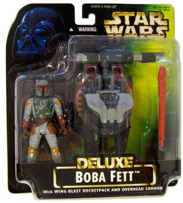 1996 Kenner Star Wars Deluxe Boba Fett Action Figure